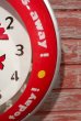 画像8: dp-200601-17 CAT'S PAW / 1940's-1950's Light-Up Wall Clock