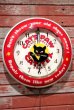 画像3: dp-200601-17 CAT'S PAW / 1940's-1950's Light-Up Wall Clock