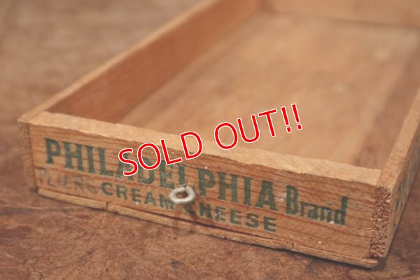画像4: dp-200610-09 Philadelphia Brand / Vintage Cheese Box