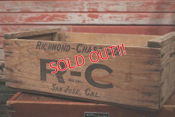 画像3: dp-200610-07 RICHMOND CHASE Co. / Vintage Wood Box