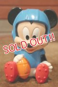 ct-200701-41 Baby Mickey Mouse / 1990's Squeaky Doll "Football"