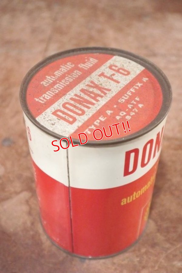 画像5: dp-200701-42 SHELL / DONAX T-6 1961 1QT Motor Oil Can