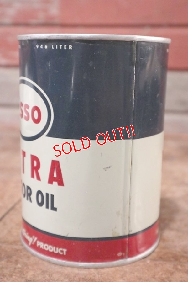画像4: dp-200701-45 Esso / EXTRA 1962 1QT Motor Oil Can