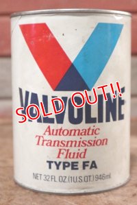 dp-200701-30 VALVOLINE / TYPE FA 1QT Motor Oil Can