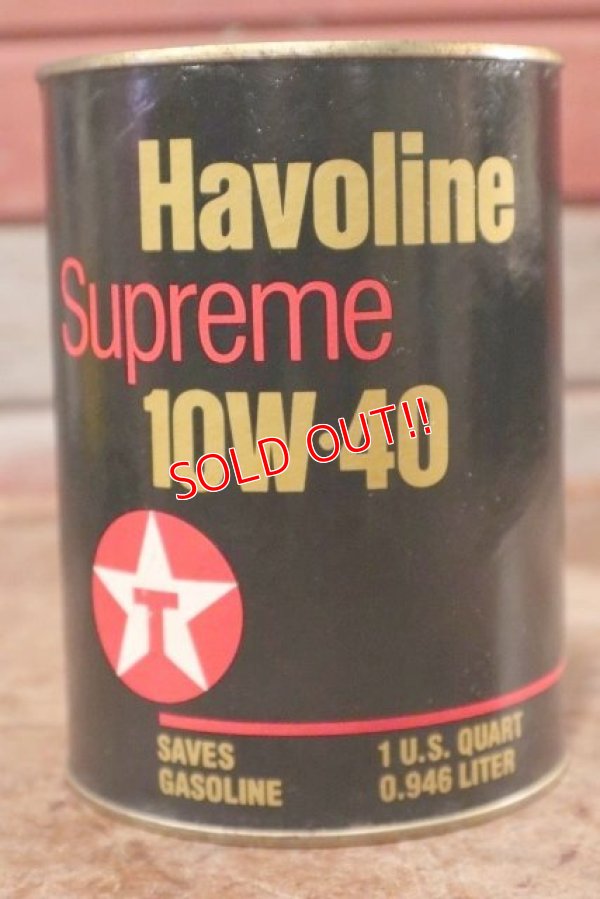 画像1: dp-200701-29 Havoline / 1QT Motor Oil Can