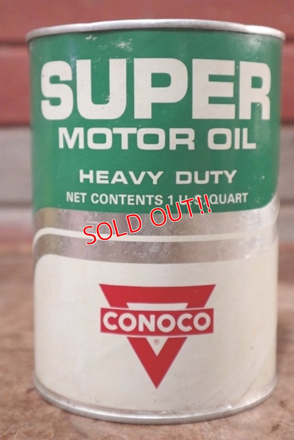 画像1: dp-200701-35 CONOCO / 1QT Motor Oil Can