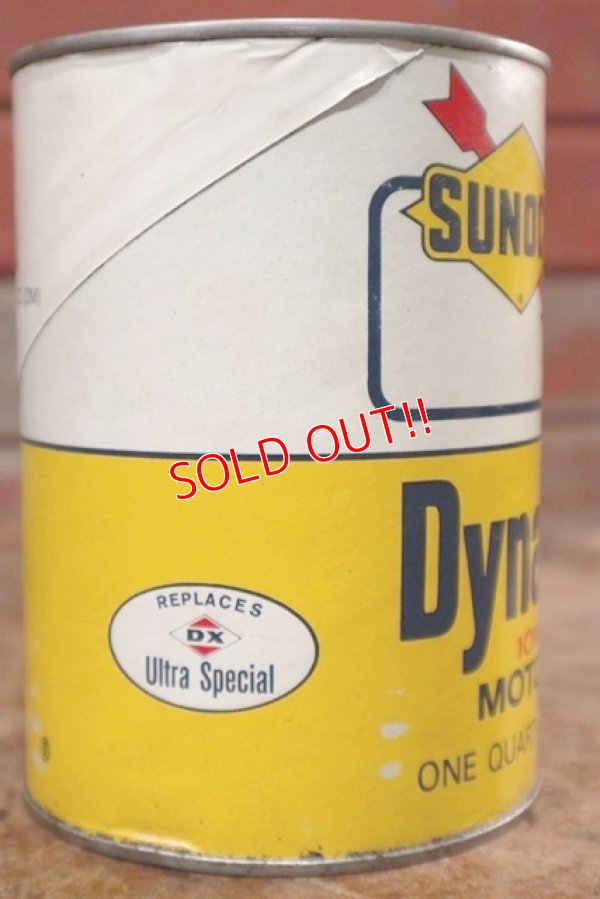 画像3: dp-200701-38 SUNOCO DX / Dynalube 1QT Motor Oil Can