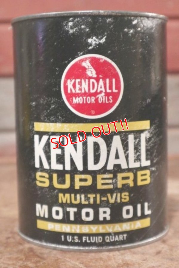 画像1: dp-200701-28 KENDALL / 1QT Motor Oil Can