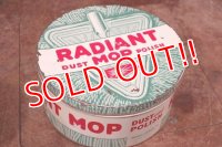 dp-200701-53 RADIANT Dust Mop Polish / Vintage Tin Can