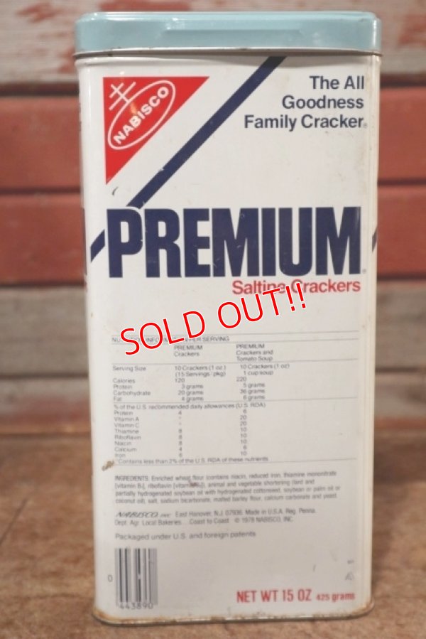 画像4: dp-200701-52 Nabisco / Premium Saltine Crackers 1970's Tin Can