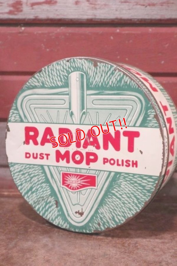 画像2: dp-200701-53 RADIANT Dust Mop Polish / Vintage Tin Can