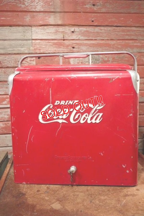 画像1: dp-200701-25 Coca Cola / 1940's-1950's Cooler Box