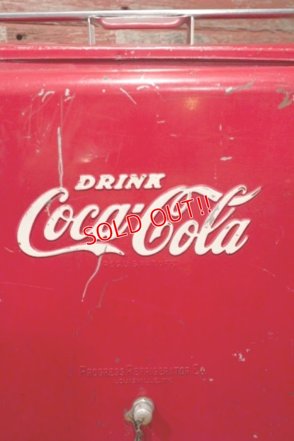 画像2: dp-200701-25 Coca Cola / 1940's-1950's Cooler Box