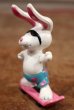 画像2: ct-200701-60 Beach Bunnies / Hardee's 1989 PVC Figure (A) (2)