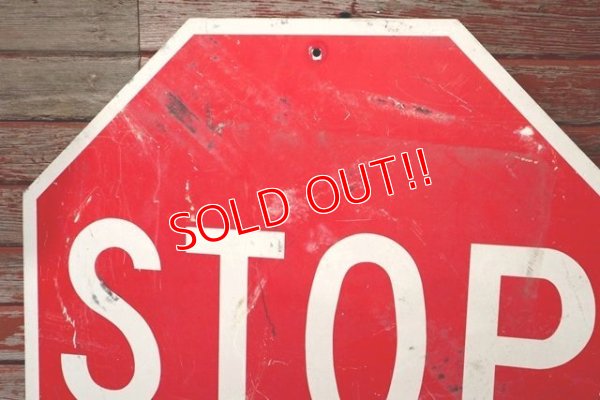 画像5: dp-200701-15 Road sign "STOP × SLOW"