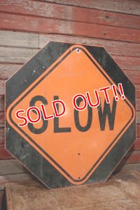dp-200701-15 Road sign "STOP × SLOW"