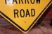 画像4: dp-200701-16 Road sign "Caution Steep Narrow Road Road"