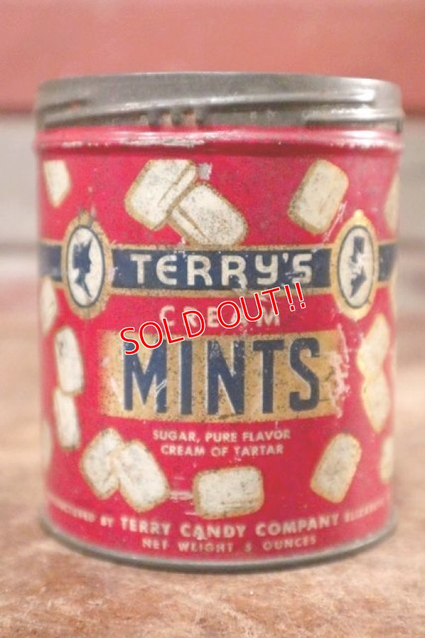 画像1: dp-200801-11 TERRY'S CREAM MINTS / Vintage Tin Can