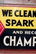 画像3: dp-200801-09 CHAMPION SPARK PLUGS / 1930's Metal Sign