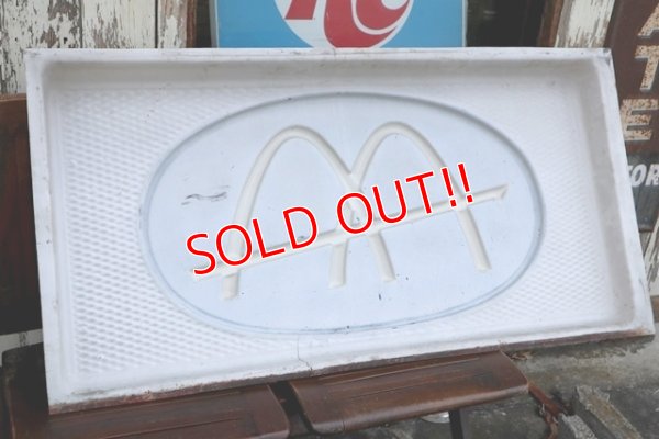 画像7: dp-200801-04 McDonald's / 1960's Store Sign