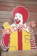 ct-208001-11 McDonald's / Ronald McDonald 1990's Bust-up Sign