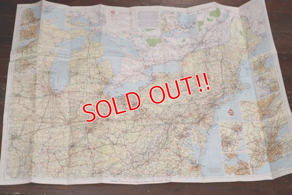 画像6: dp-200801-15 Gulf / 1974 Tourguide Map "Eastern United States"