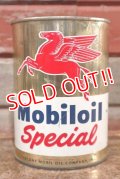 dp-200801-30 Mobiloil Special / 1950's〜One U.S.Quart Oil Can