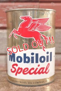 dp-200801-30 Mobiloil Special / 1950's〜One U.S.Quart Oil Can