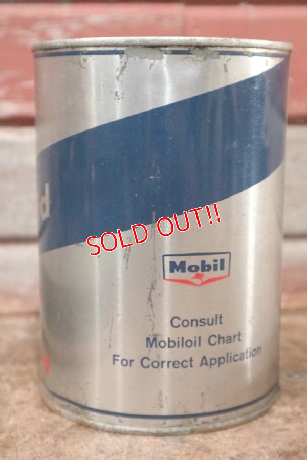 画像3: dp-200801-30 Mobilfluid / 1950's〜One U.S.Quart Oil Can