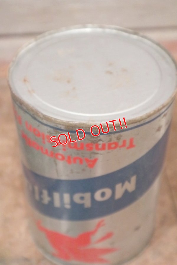 画像6: dp-200801-30 Mobilfluid / 1950's〜One U.S.Quart Oil Can