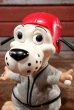 画像2: ct-200701-33 ROYALTY Industries / 1960's Roy Des Dog Coin Bank "Beseball" (2)