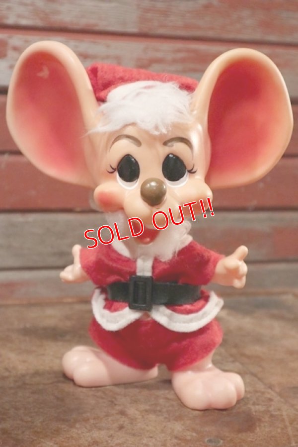 画像1: ct-200701-31 ROYALTY Industries / 1970's Roy Des of Florida Mouse Bank "Santa"