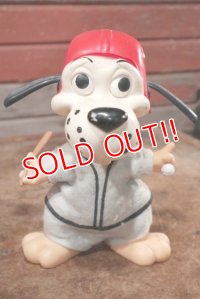ct-200701-33 ROYALTY Industries / 1960's Roy Des Dog Coin Bank "Beseball"