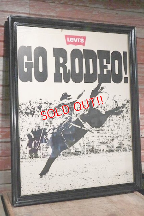 画像1: dp-200801-29 Levi's / "GO RODEO!" 1978 Poster