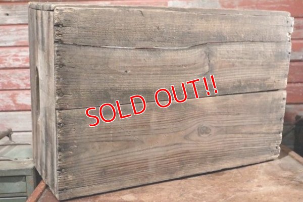 画像8: dp-200801-28 BALL / Vintage Wood Box