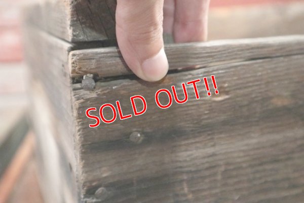 画像9: dp-200801-28 BALL / Vintage Wood Box