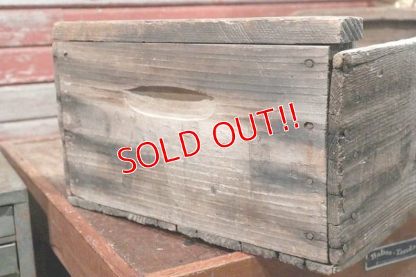 画像4: dp-200801-28 BALL / Vintage Wood Box