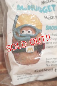 ct-200901-13 McDonald's / McNUGGET BUDDIES 1988 "SNORKEL McNUGGET"