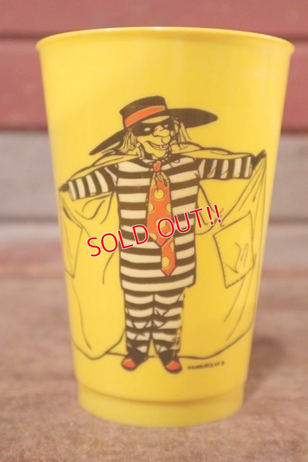 画像1: ct-200901-10 McDonald's / Hamburglar 1970's Plastic Cup
