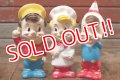 ct-200901-31 Kellogg's / Pop! Snap! Crackle! 1970's Soft Vinyl Doll Set