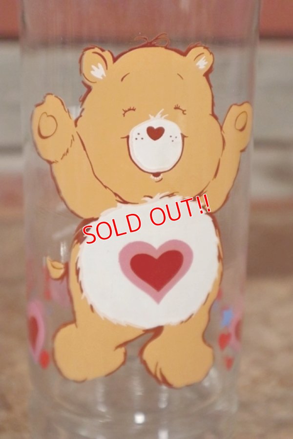 画像2: gs-200901-03 Care Bears / 1983 Pizza Hut "Tenderheart Bear" Glass