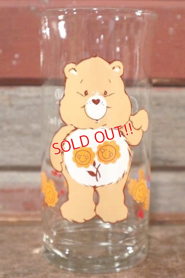 画像1: gs-200901-07 Care Bears / 1983 Pizza Hut "Friend Bear" Glass