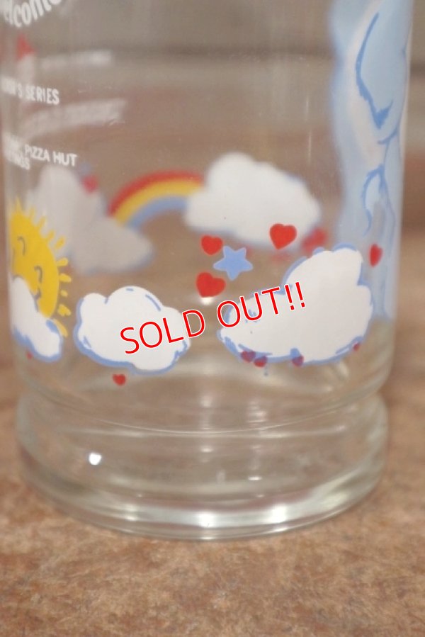 画像4: gs-200901-05 Care Bears / 1983 Pizza Hut "Grumpy Bear" Glass