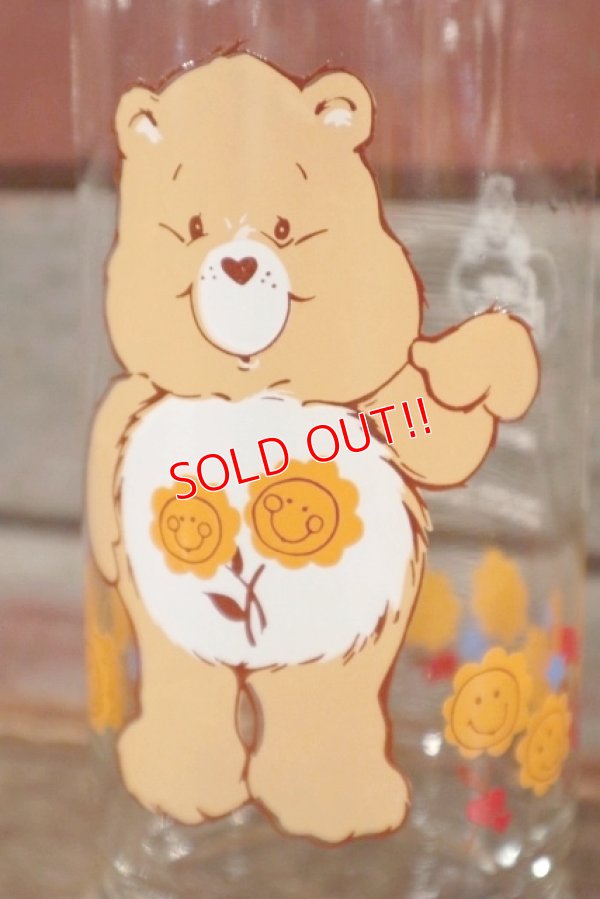 画像2: gs-200901-07 Care Bears / 1983 Pizza Hut "Friend Bear" Glass