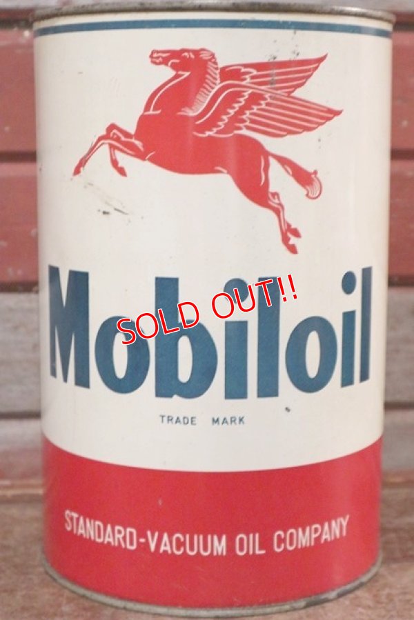 画像2: dp-200901-41 Mobil / Mobiloil One U.S.Gallon Can