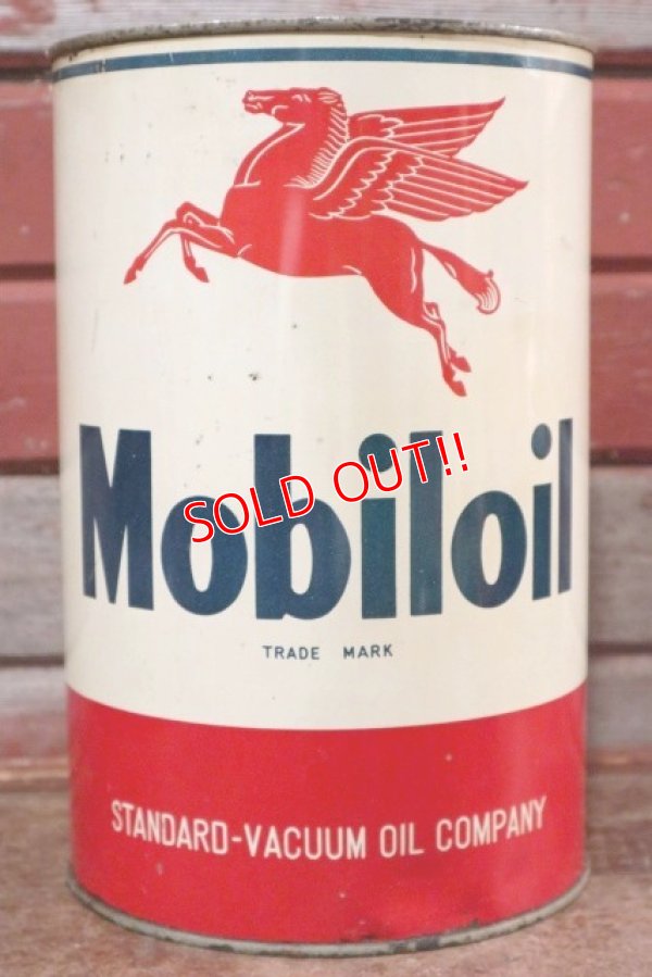 画像1: dp-200901-41 Mobil / Mobiloil One U.S.Gallon Can