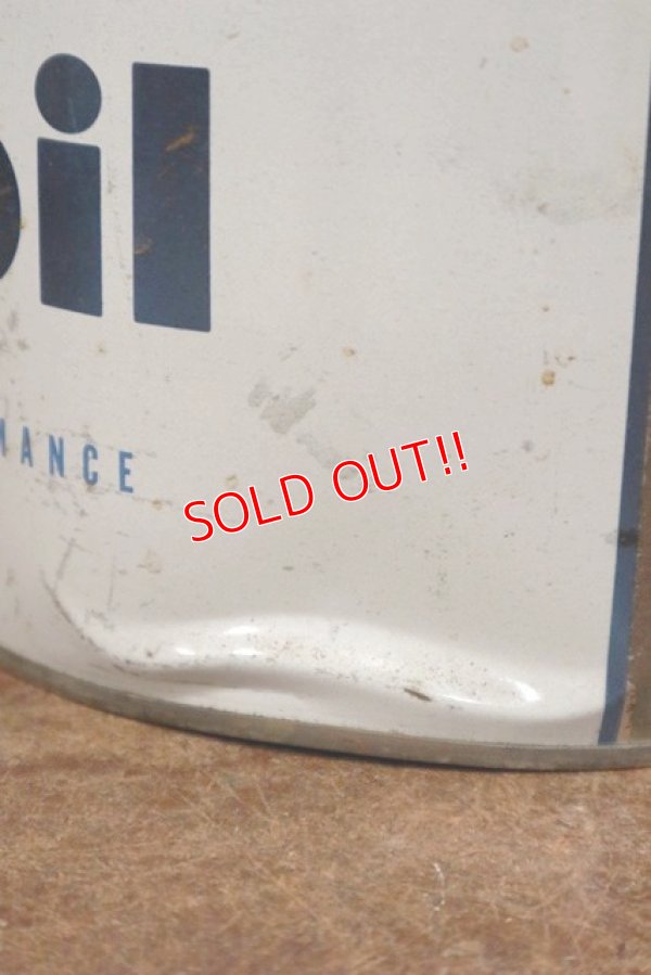 画像5: dp-200901-36 Mobil / Mobiloil 5 U.S.Quart Oil Can