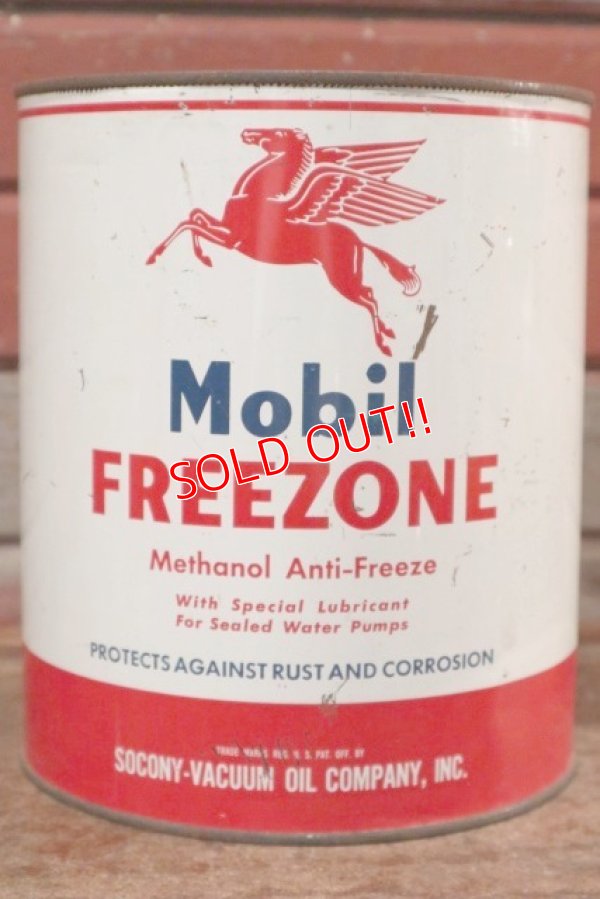 画像1: dp-200901-40 Mobil / FREEZONE One U.S.Gallon Can