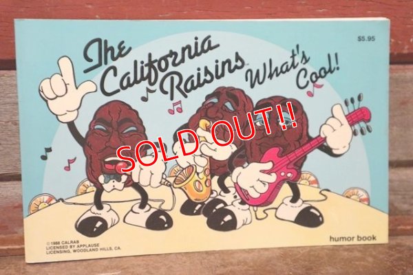 画像1: ct-200901-08 California Raisins / 1988 Coloring Book