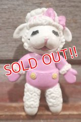 ct-200901-39 Lamb Chop / 1990's Bendable Figure